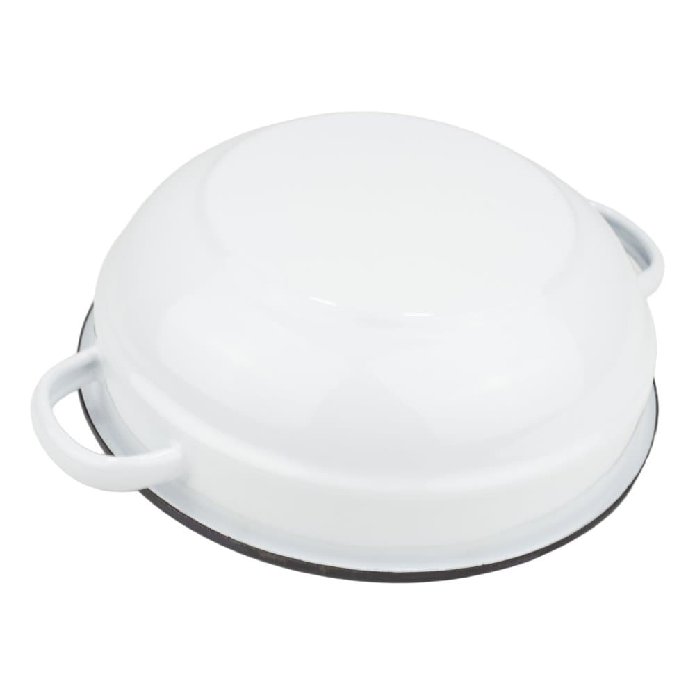 VEF Smaltovaná selská mísa s uchy ø 14 cm bílá - 00000-0000160A - náhled 4