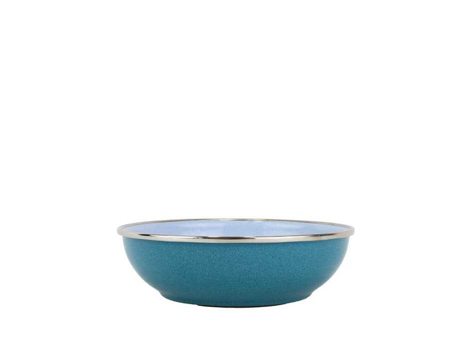 BELIS Smaltovaná miska ø 18 cm - 0.8 l malá FLOWER - 45018-155000X5