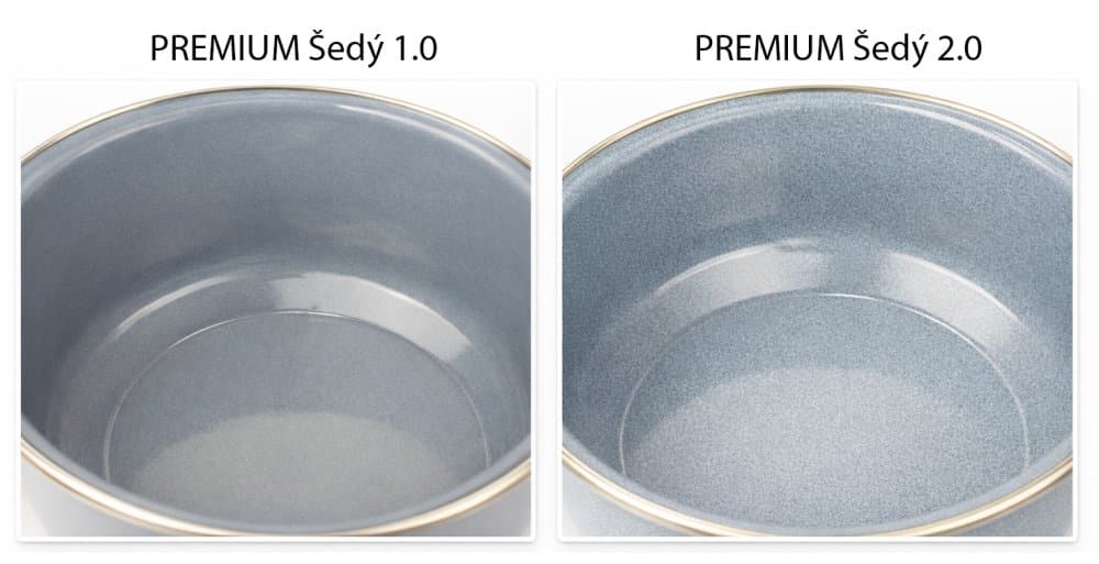 BELIS Smaltovaná pánev ø 24 cm - PREMIUM šedý - 57624-053D80E5 - náhled 2