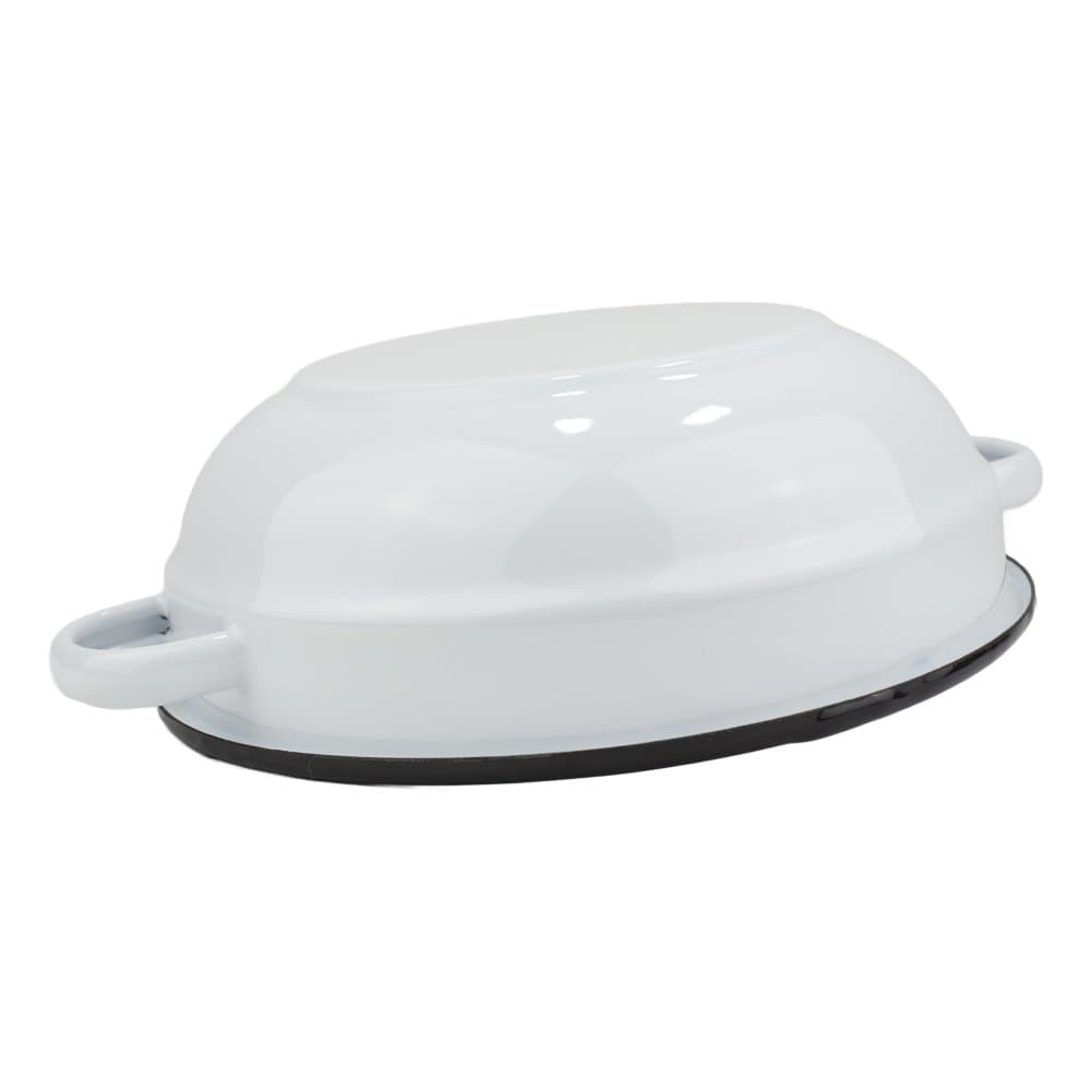 VEF Smaltovaná selská mísa s uchy ø 14 cm bílá - 00000-0000160A - náhled 2