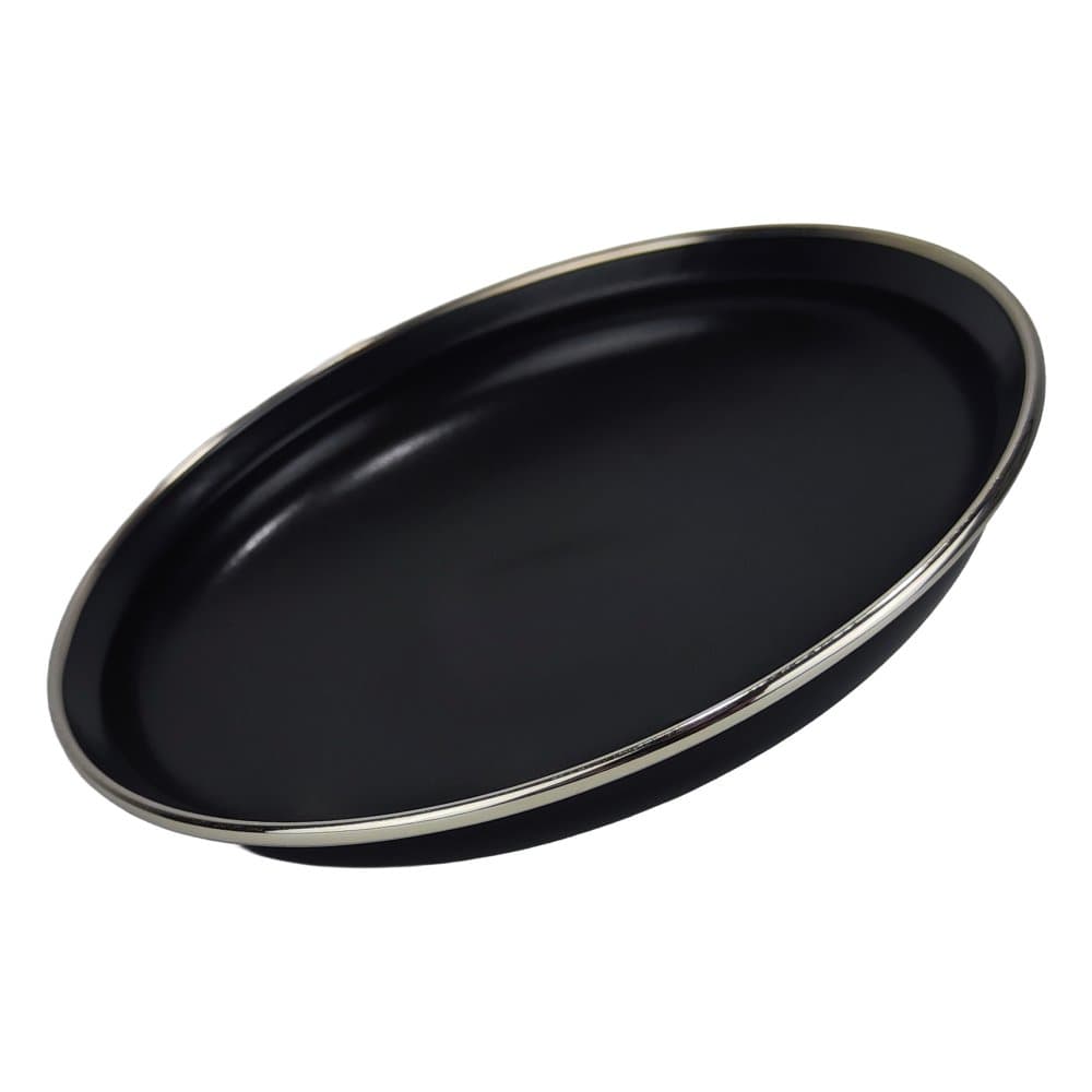 BELIS Smaltovaná poklice ø 18 cm - LUX černý | BELIS - 53018-0700000 - náhled 5