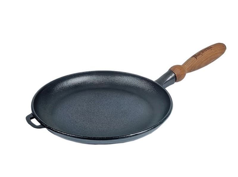 Maysternya Litinová pánev ø 24 cm s dř. držadlem nízká - Litina - 00000-000T301 - náhled 5