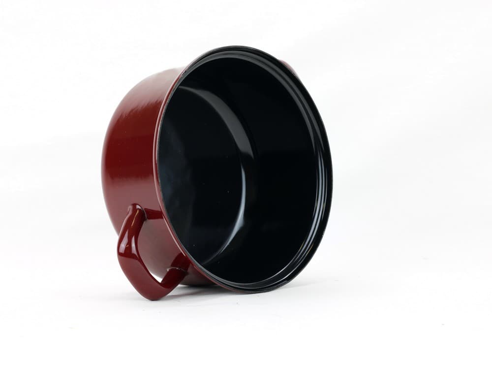 BELIS Smaltovaný rendlík ø 24 cm - 4.5 l - STANDARD BORDO - 22424-08300005 - náhled 3