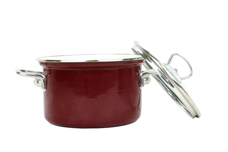 BELIS Smaltovaný hrnec s poklicí ø 24 cm - 6.1 l - ECO-CERAMIC - 41524-088DB9N5 - náhled 4