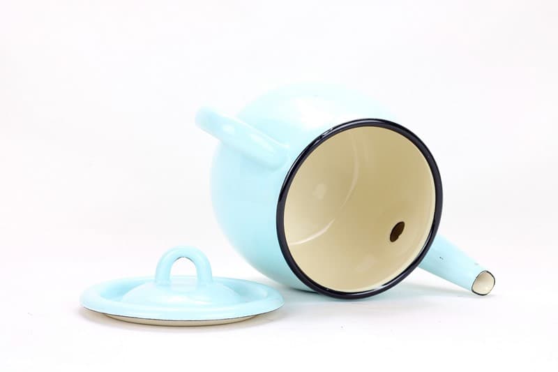Novomoskovskaya posuda Smaltovaná konvice - 1 l tyrkysová - 00000-I270714 - náhled 5