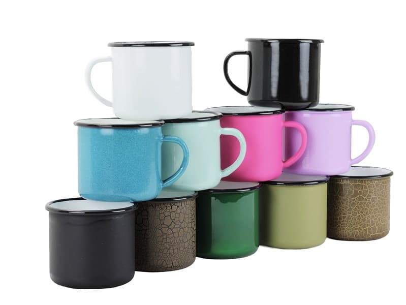 BELIS Smaltovaný hrnek ø 8 cm - 0.35 l fuchsiový - ČESKÝ PLECHÁČEK - 11008-70300004 - náhled 3