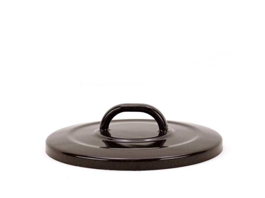 BELIS Smaltovaná poklice ø 26 cm - STANDARD hnědý | SFINX - 23426-00700005