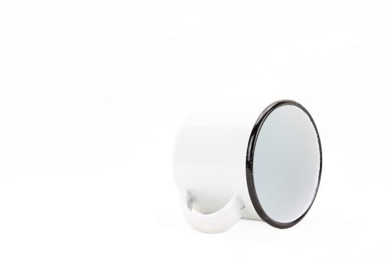 BELIS Smaltovaný hrnek ø 8 cm - 0.35 l bílý - ČESKÝ PLECHÁČEK - 11008-03900004 - náhled 3