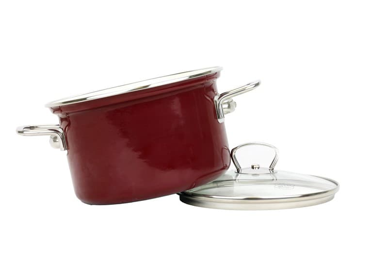 BELIS Smaltovaný hrnec s poklicí ø 18 cm - 2.6 l - ECO-CERAMIC - 41518-088DB9N5 - náhled 5