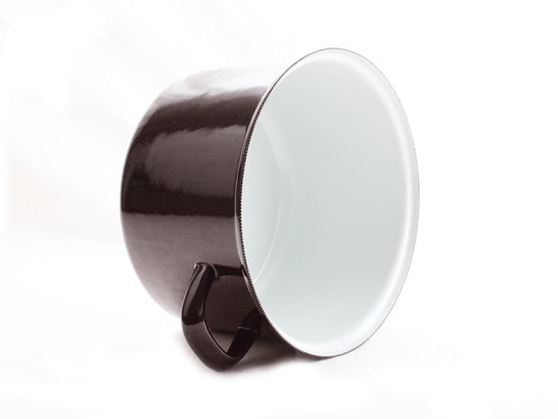 BELIS Smaltovaný hrnec ø 24 cm - 6.1 l - STANDARD hnědý | SFINX - 21424-07900005 - náhled 2