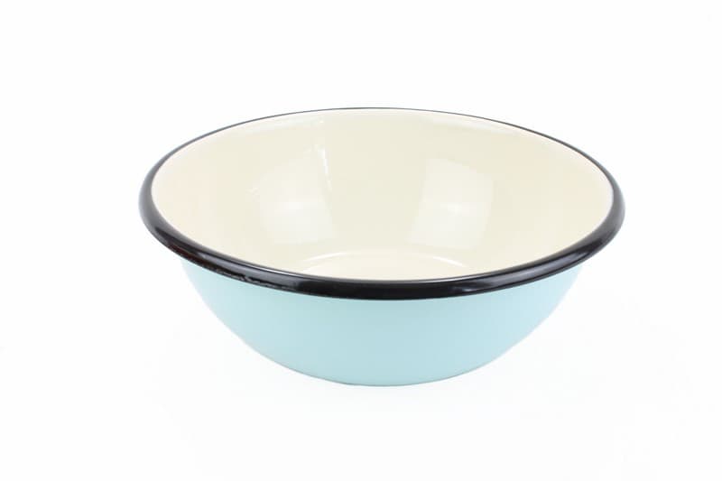 Novomoskovskaya posuda Smaltovaná miska ø 19 cm - 1.5 l tyrkysová - 00000-0000441T - náhled 2