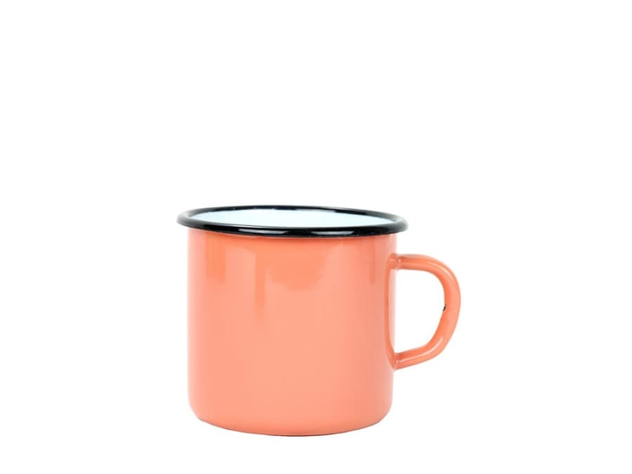 AO LZEP Smaltovaný hrnek ø 8 cm - 0.35 l korálový - 00000-0000352K