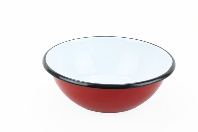 Novomoskovskaya posuda Smaltovaná miska ø 19 cm - 1.5 l červená - 00000-0000441C - náhled 2