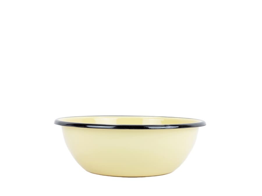 Novomoskovskaya posuda Smaltovaná miska ø 19 cm - 1.5 l krémová - 00000-0000441K