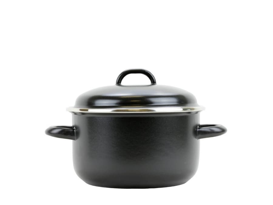 BELIS Smaltovaný hrnec s poklicí ø 20 cm - 3.5 l - LUX - 71720-571DN905
