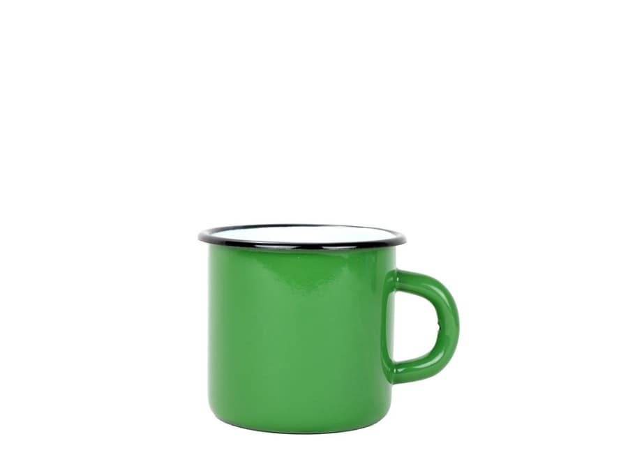 Novomoskovskaya posuda Smaltovaný hrnek ø 7 cm - 0.25 l tmavě zelený - 00000-0000096Z