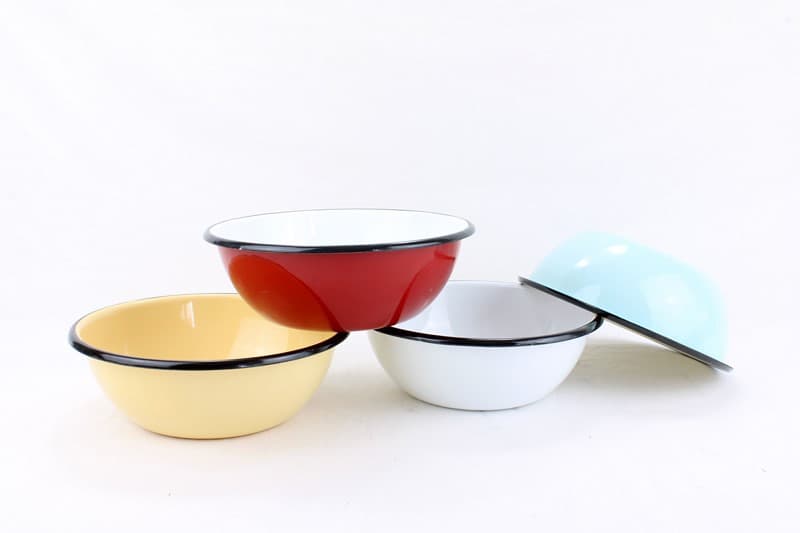 Novomoskovskaya posuda Smaltovaná miska ø 19 cm - 1.5 l krémová - 00000-0000441K - náhled 3