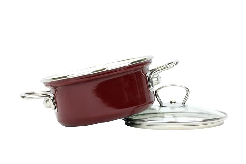 BELIS Smaltovaný rendlík s poklicí ø 20 cm - 2.6 l - ECO-CERAMIC - 42520-088DB9N5 - náhled 5