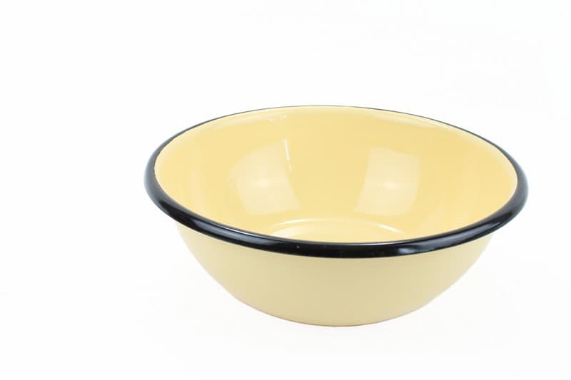Novomoskovskaya posuda Smaltovaná miska ø 19 cm - 1.5 l krémová - 00000-0000441K - náhled 2