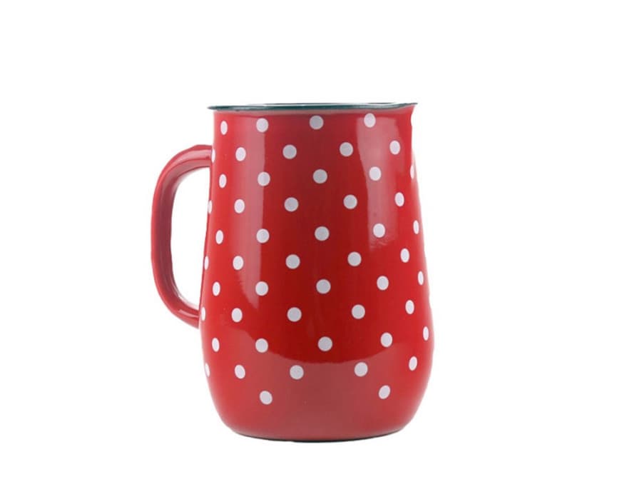 PRYMUS AGD Smaltovaný džbán ø 11.5 cm - 2.5 l červený - 00000-0000131A