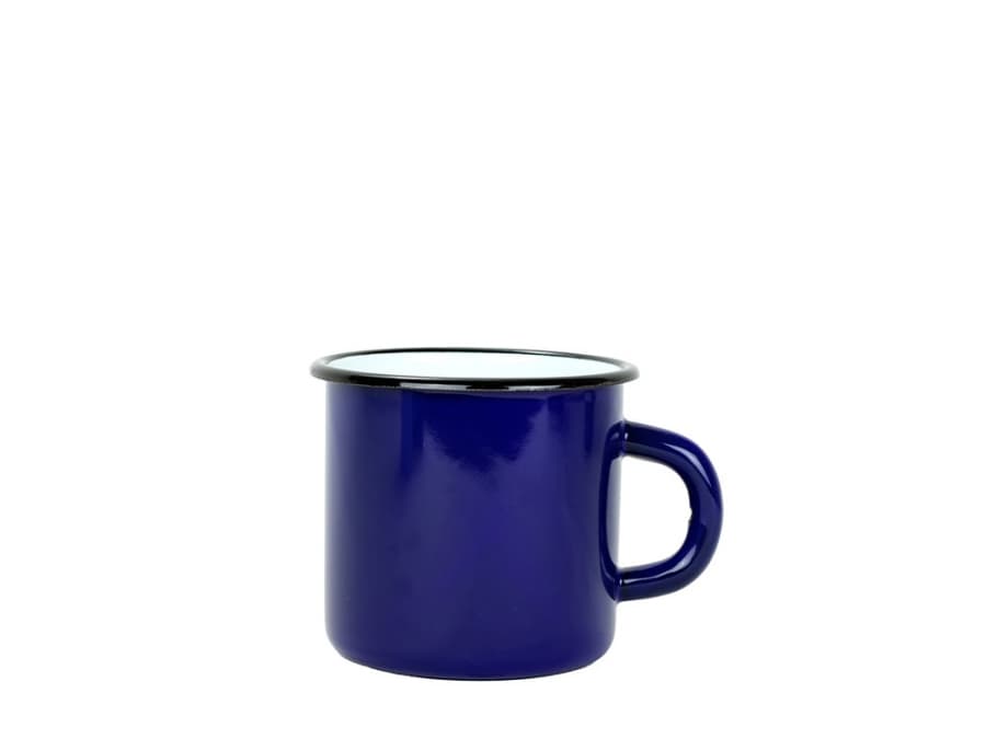 Novomoskovskaya posuda Smaltovaný hrnek ø 7 cm - 0.25 l námořnicko modrý - 00000-0000096L