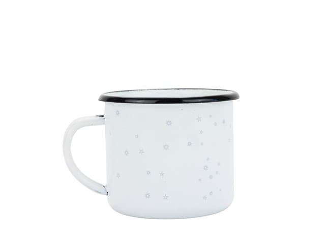 BELIS Smaltovaný hrnek ø 8 cm - 0.35 l bílý "ČB/pikador" v krabičce - ČESKÝ PLECHÁČEK - 11008-039PIM04 - náhled 4