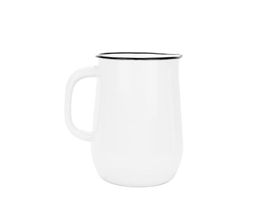 Novomoskovskaya posuda Smaltovaný džbán ø 11.5 cm - 2.5 l bílý - 00000-0000145A