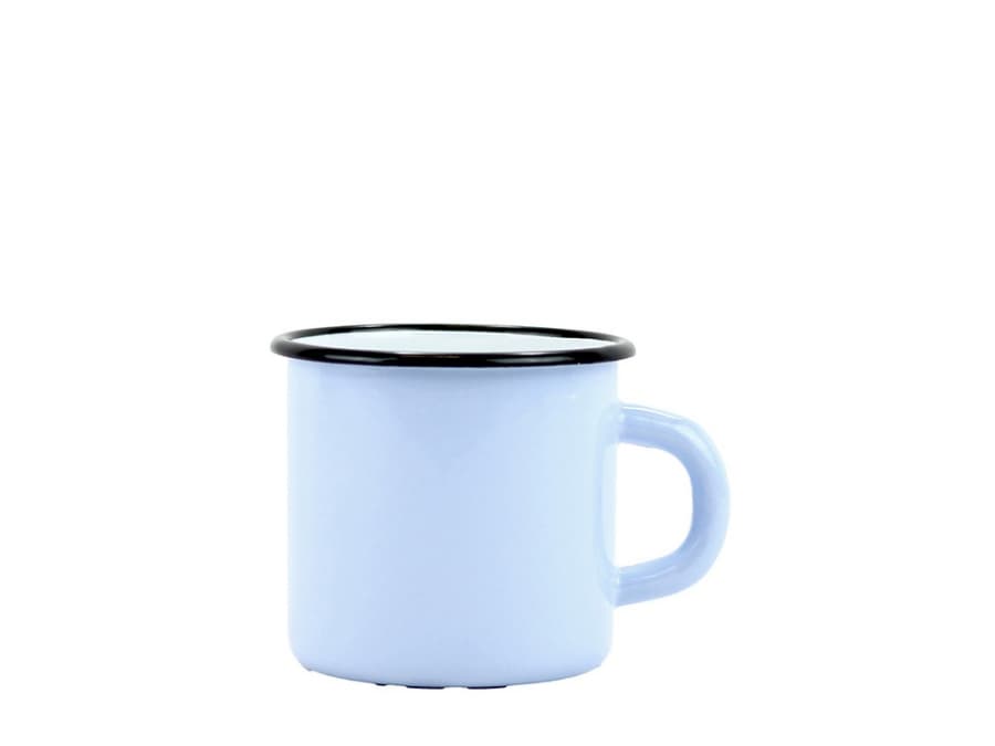 Novomoskovskaya posuda Smaltovaný hrnek ø 8 cm - 0.35 l světle modrý - 00000-000098-04